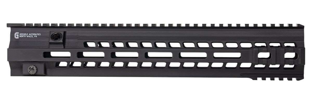 Geissele Automatics 05826B Super Modular Rail MK15 Black Aluminum 14.50in L