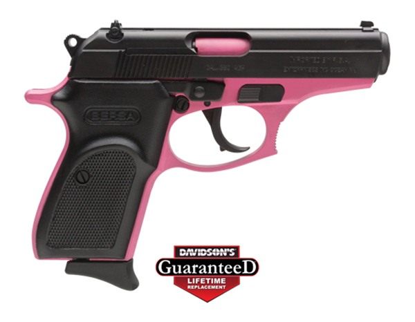 Bersa T380PNK8 Thunder Micro-Compact 380 ACP 8+1 3.50in Pink Cerakote Steel view 3