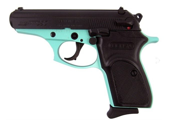 Bersa T380BLM8 Thunder Micro-Compact 380 ACP 8+1, 3.50in Robin Egg Blue Cer view 3