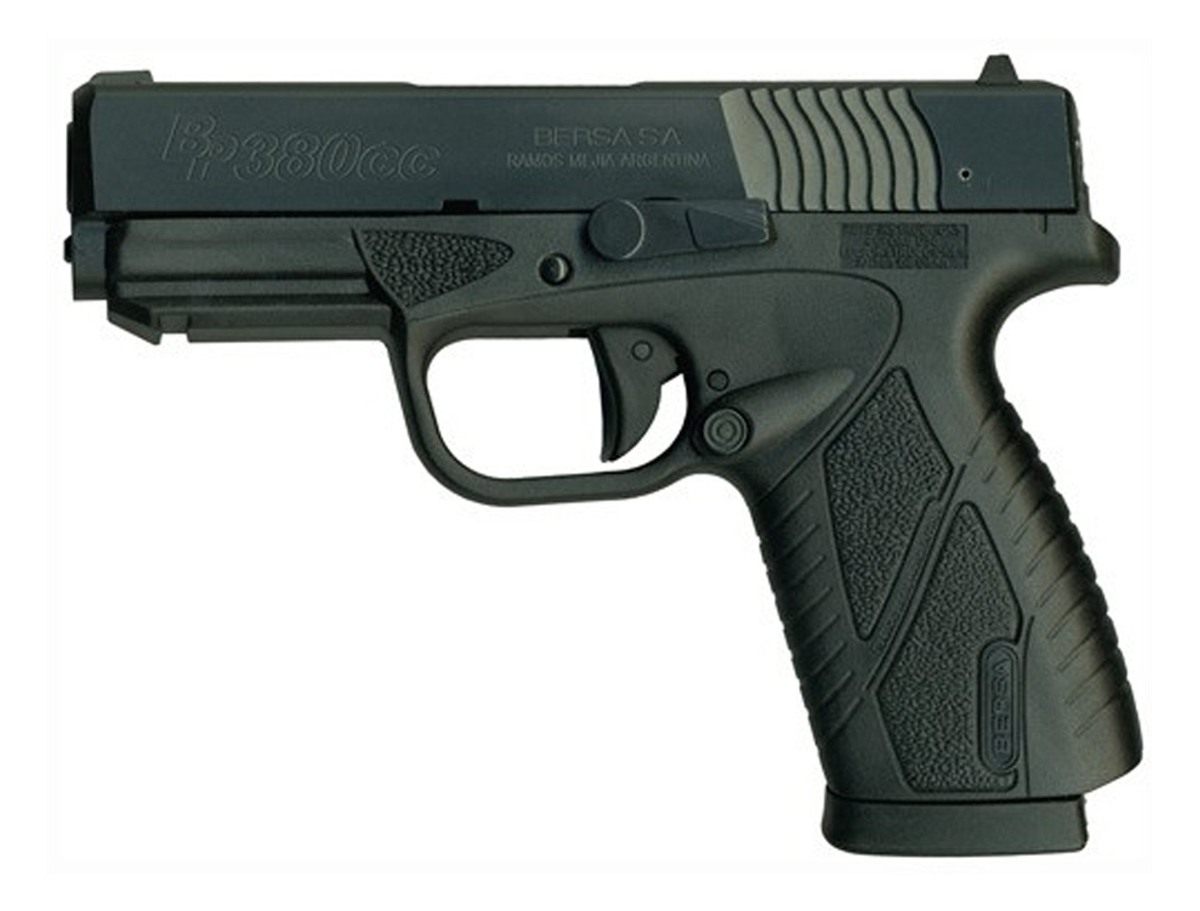 Bersa BP380MCC Bpcc Concealed Carry Sub-Compact 380 ACP 8+1, 3.30in Black S view 2