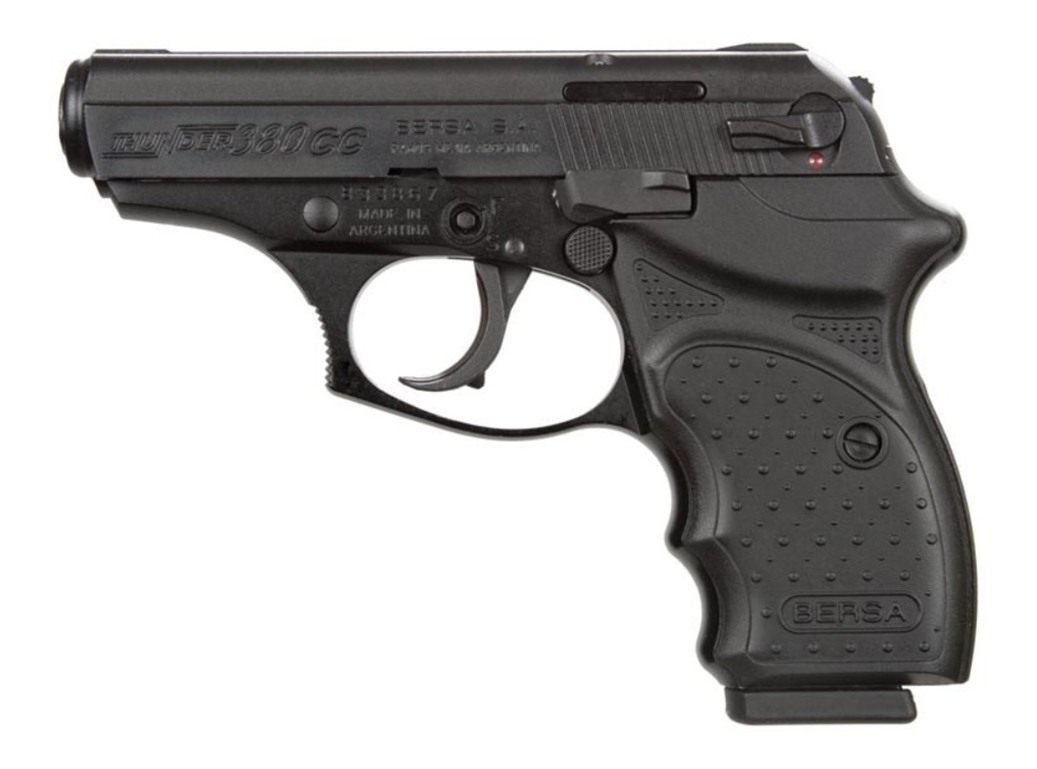 Bersa THUN380MLTCC Thunder Micro-Compact 380 ACP 7+1, 3.50in Black Steel Ba view 2