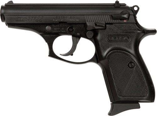 Bersa USA T22M Thunder Micro-Compact 22 LR 10+1, 3.50in Black Steel Barrel view 3