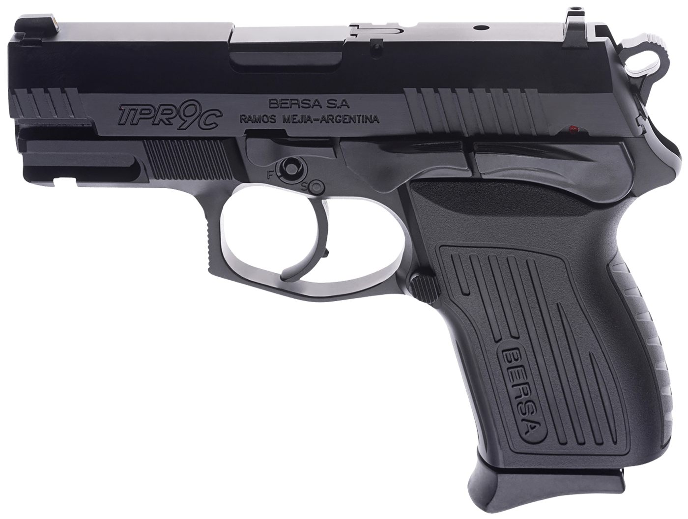 Bersa USA TPR9CM Tprc Compact 9mm Luger 13+1, 3.25in Black Manual Barrel, M