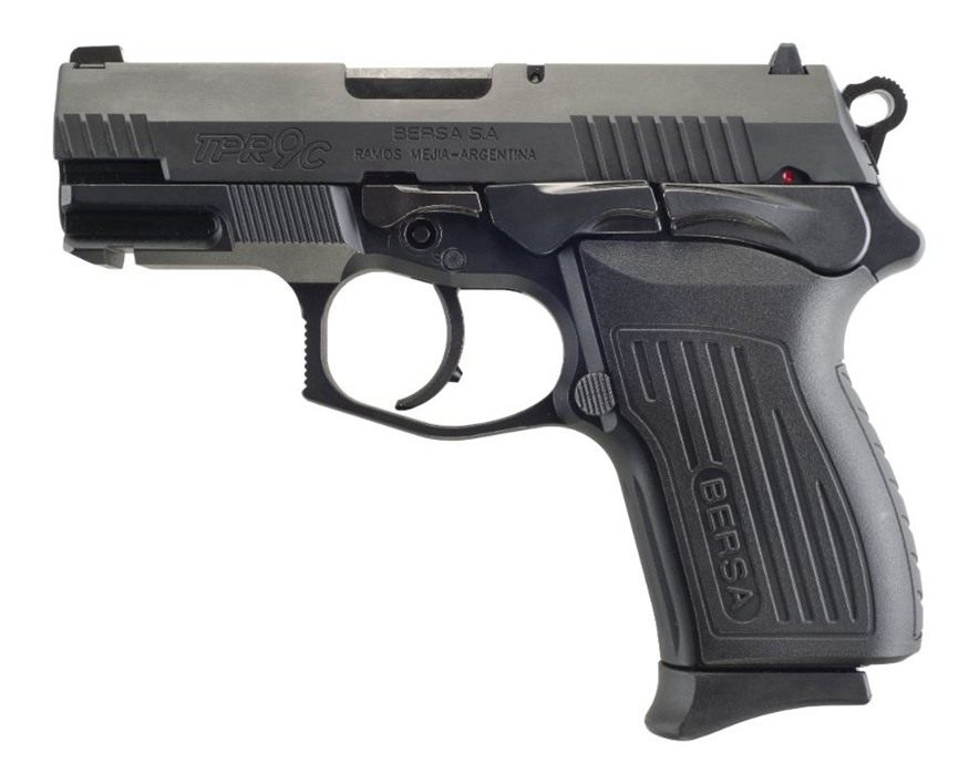 Bersa USA TPR9CM Tprc Compact 9mm Luger 13+1, 3.25in Black Manual Barrel, M view 2