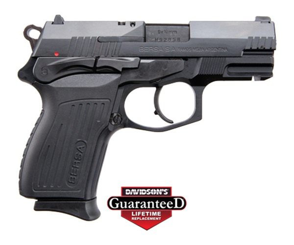 Bersa USA TPR9CM Tprc Compact 9mm Luger 13+1, 3.25in Black Manual Barrel, M view 3