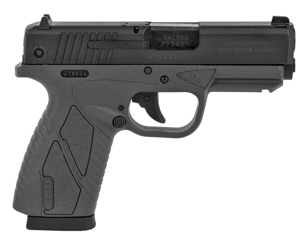 Bersa BP9CC Handgun 9mm Luger 8/rd Magazine 3.3in Barrel Urban Grey view 2