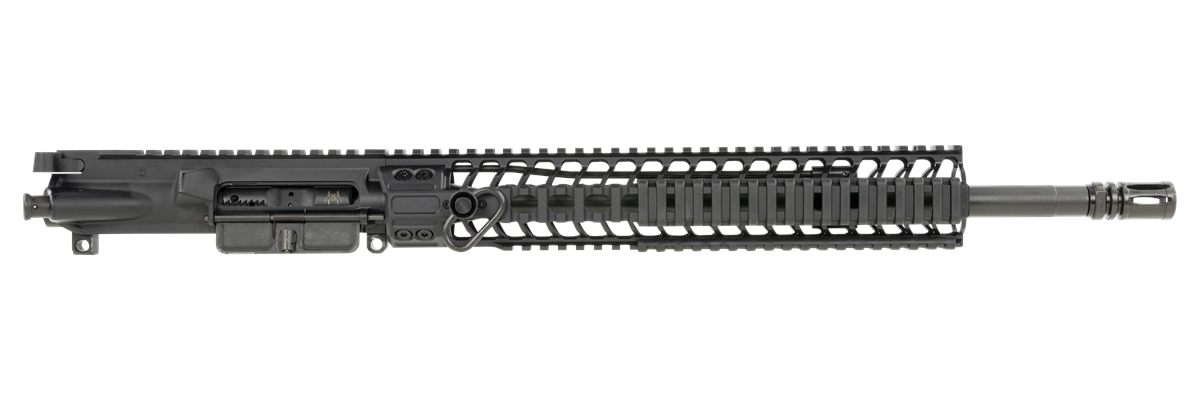 Spikes Tactical Midlength Complete 5.56x45mm Nato 16in, Black, 12in Picatin