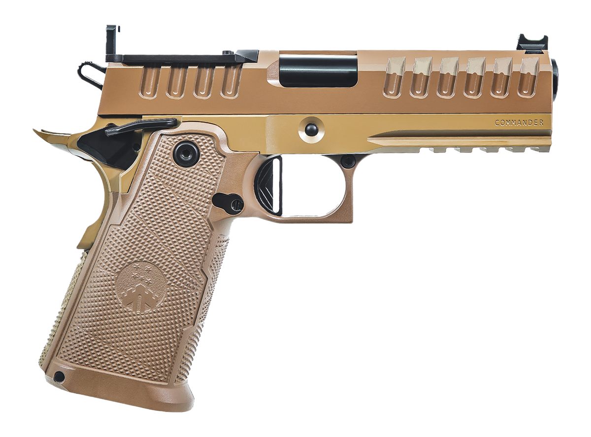 Watchtower Defense Firearms APACHE9MMCMNDRFDE Commander 9mm Luger 15+1 4.25