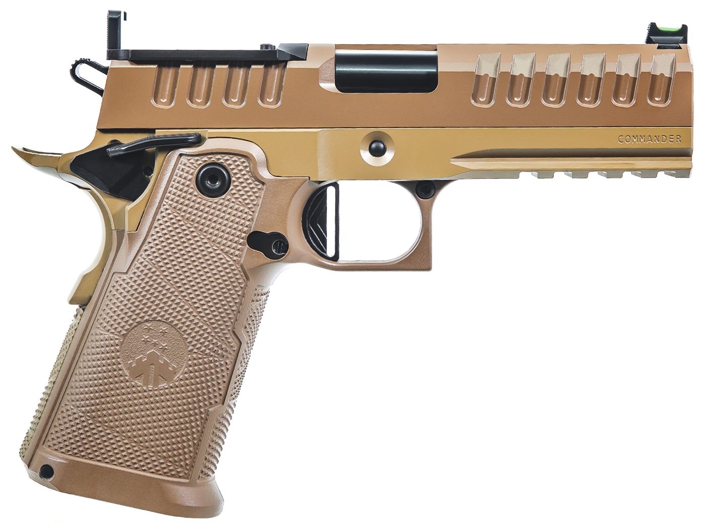 Watchtower Defense Firearms APACHE9MMCMNDRFDE Commander 9mm Luger 15+1 4.25 view 2