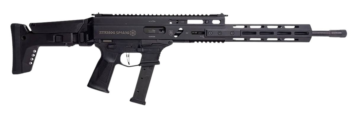 Global Ordnance Grand Power 810091156094 Stribog SP9A3G 9mm Luger 16in Blac