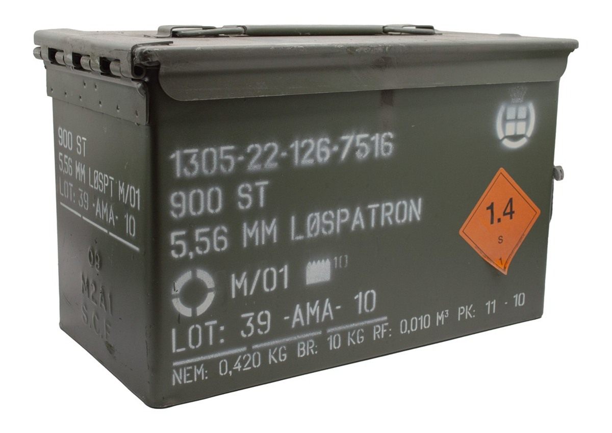 Global Ordnance Denex 5.56x45 M200 Blank M2a1 Can 900/1 (80)