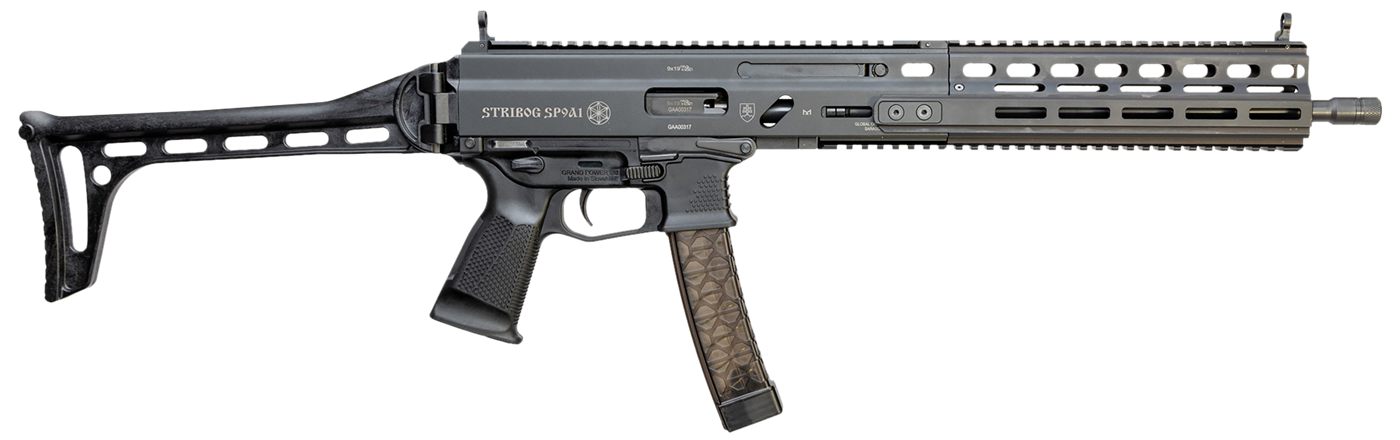 Global Ordnance Grand Power 810091157923 Stribog SP9A1 9mm Luger 30+1 16in