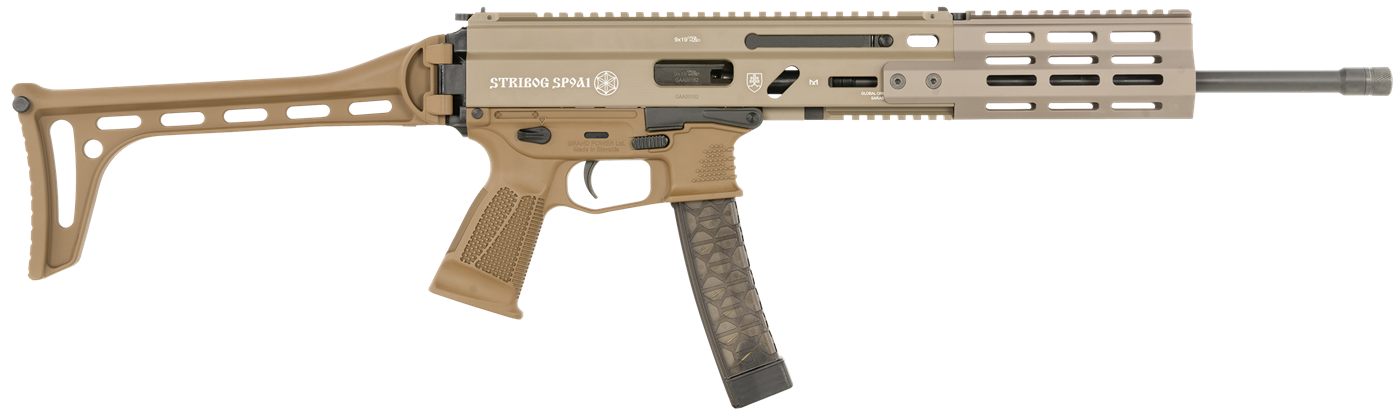 Global Ordnance Grand Power 810091157930 Stribog SP9A1 9mm Luger 30+1 16in