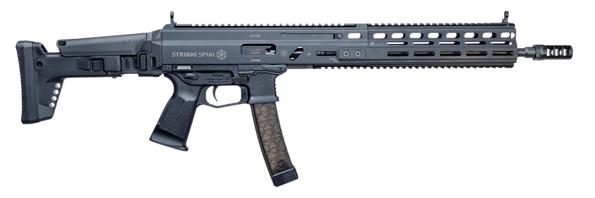 Global Ordnance Grand Power 810091157947 Stribog SP9A1 9mm Luger 30+1 Black