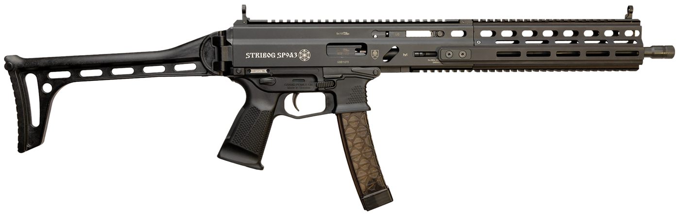 Global Ordnance Grand Power 810091157978 Stribog SP9A3 9mm Luger 30+1 16in