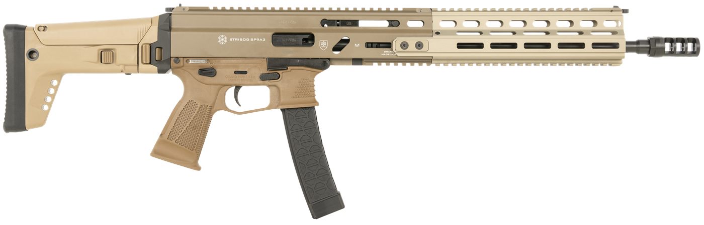 Global Ordnance Grand Power 810091158012 Stribog SP9A3 9mm Luger 30+1 16in