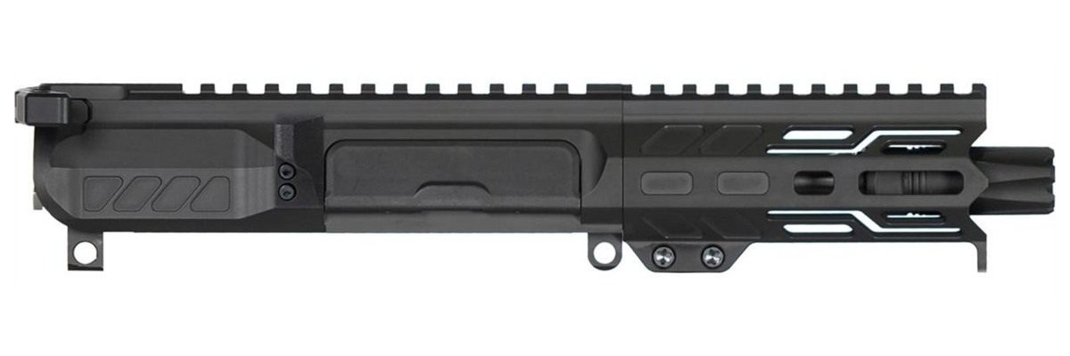 CMMG 22B5BD4AB Banshee MK4 22 LR 4.50in, Armor Black, M-LOK Free-Float Hand view 3