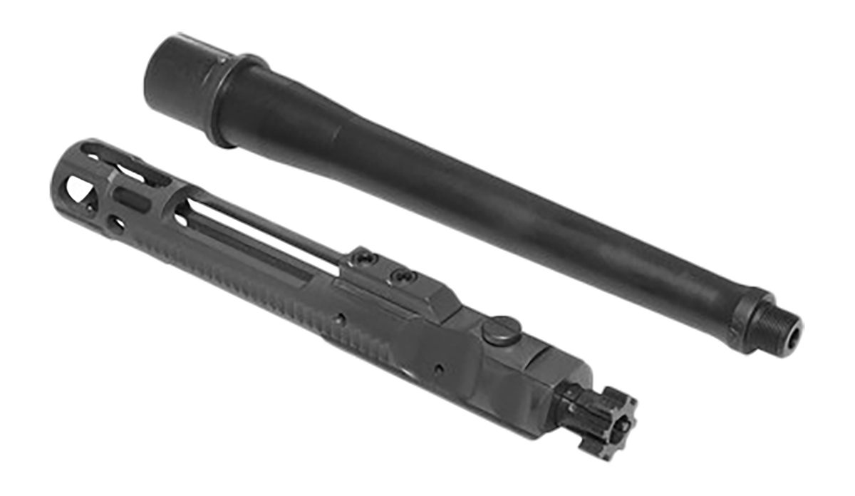 CMMG Barrel and BCG Kit 4140CM SBN Drop in Barrel 5.7 x 28mm 8" Barrel Black