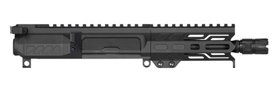 CMMG 57BBCF0AB Banshee 5.7x28mm 5in, Armor Black, M-Lok Free-Float Handgaur view 2