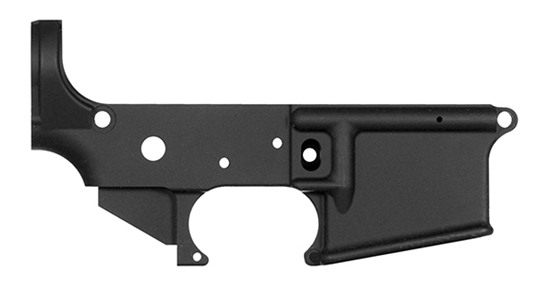 CMMG 55CA102AB Mk4 Lower Receiver Stripped, Armor Black Cerakote, Fits AR-1 view 2