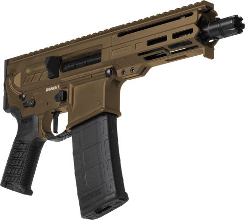 CMMG 30A0E33MB Dissent MK4 300 Blackout 30+1 6.50in, Midnight Bronze Cerako view 2