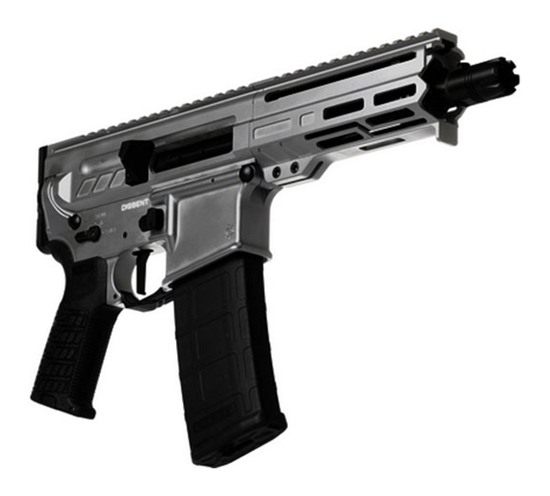 CMMG 30A0E33TNG Dissent MK4 300 Blackout 30+1 6.50in, Tungsten Gray Cerakot view 2
