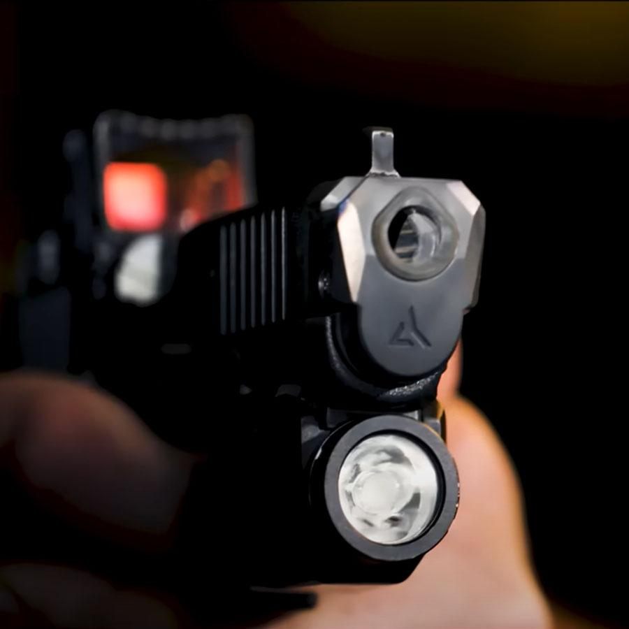 Radian Weapons Afterburner Compensator and Ramjet Barrel Combo for Sig P365 view 4