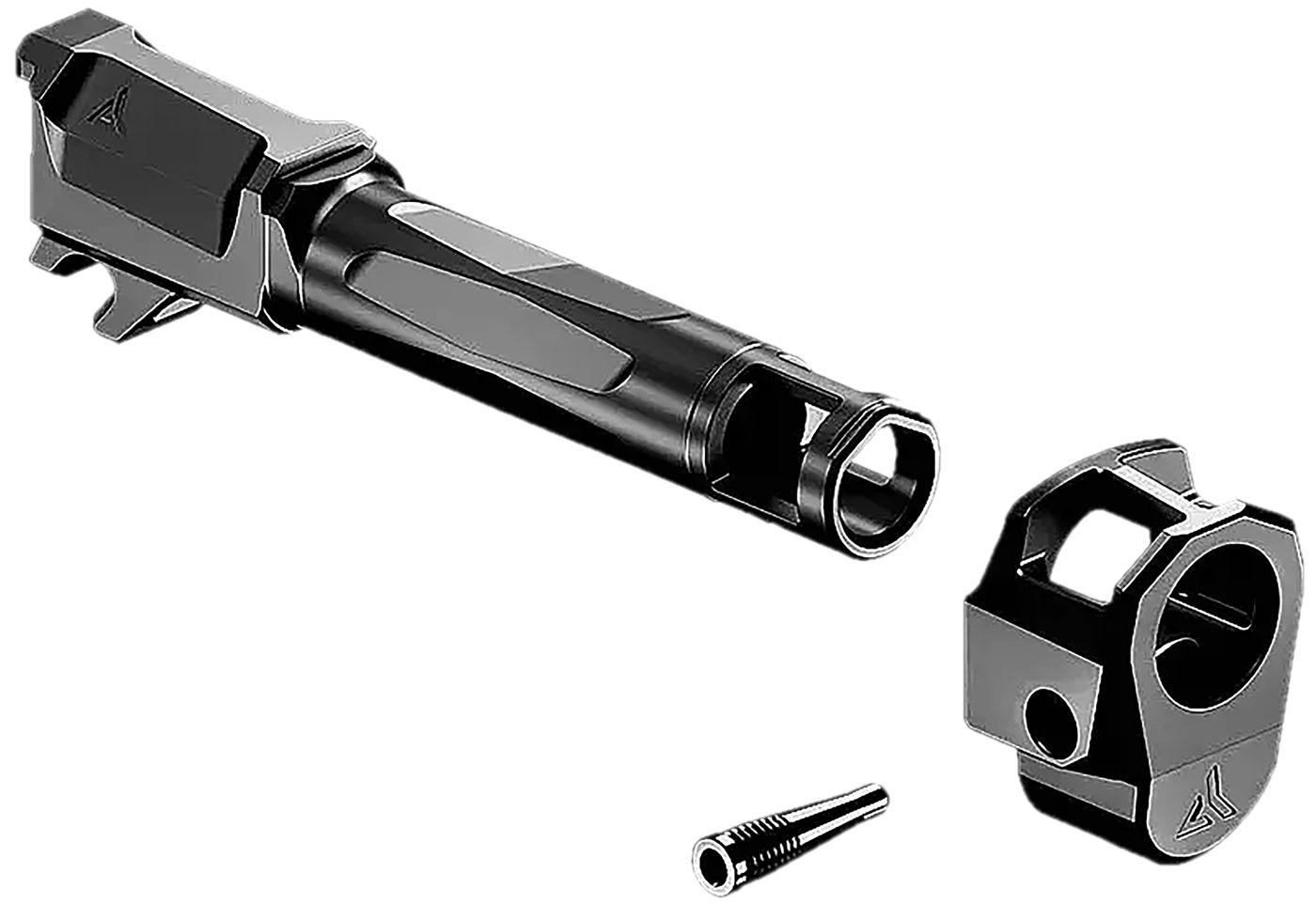 Radian Weapons R0840 Ramjet Afterburner Combo 9mm Luger 3.70in Black Stainl