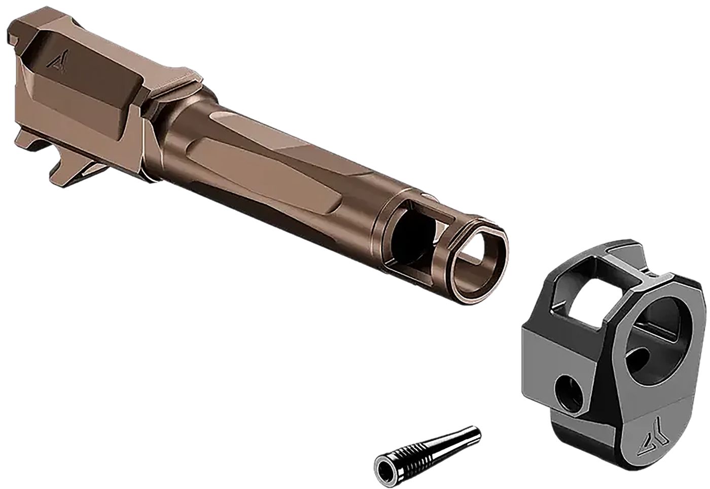 Radian Weapons R0841 Ramjet Afterburner Combo 9mm Luger 3.70in Bronze Stain