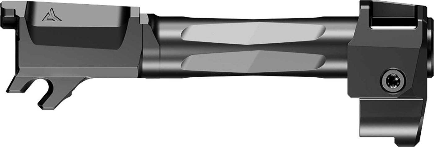 Radian Weapons R0875 Ramjet Afterburner Combo Compatible w/Glock 19X, Gray