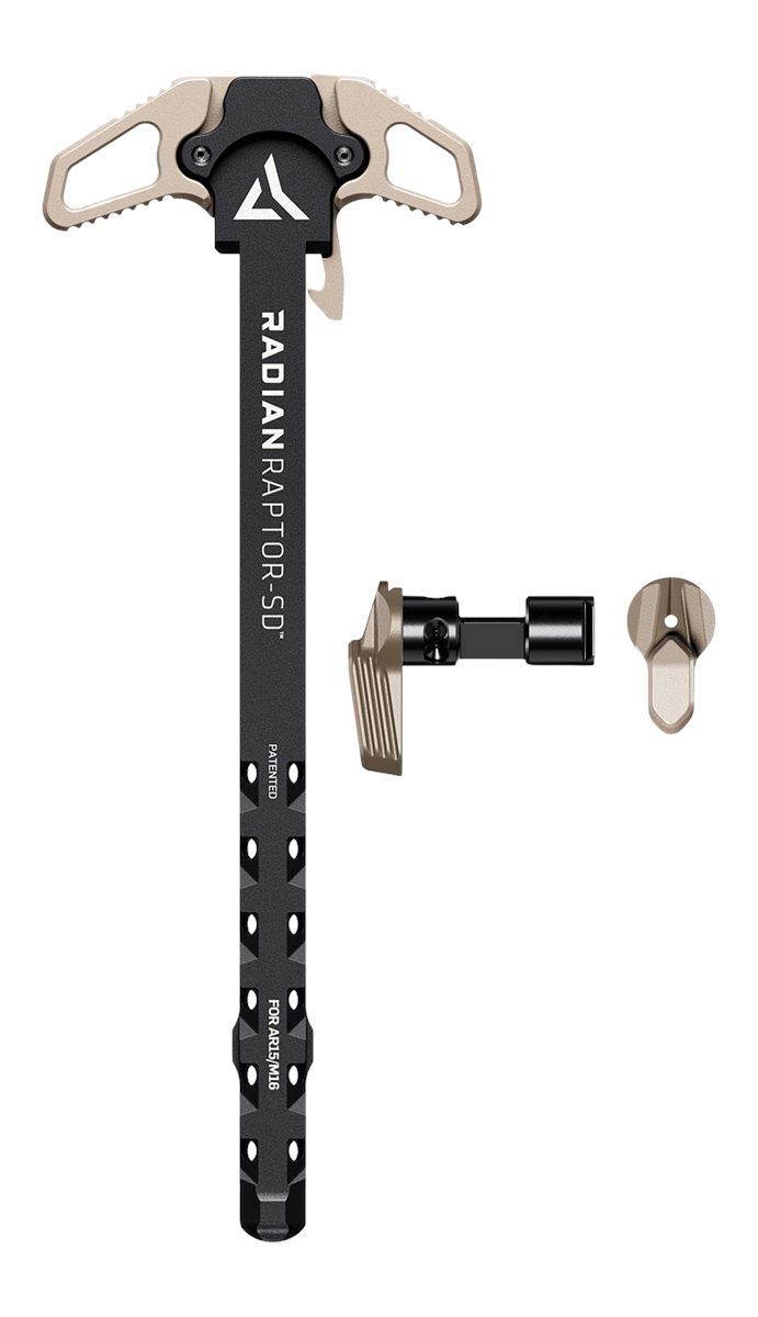 Radian Weapons R0940 Raptor SD 45/90 Charging Handle AR-15/M16 Flat Dark Ea