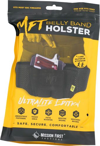 Mission First Tactical MFT Belly Band Ultra LITE (UL) BLK view 4