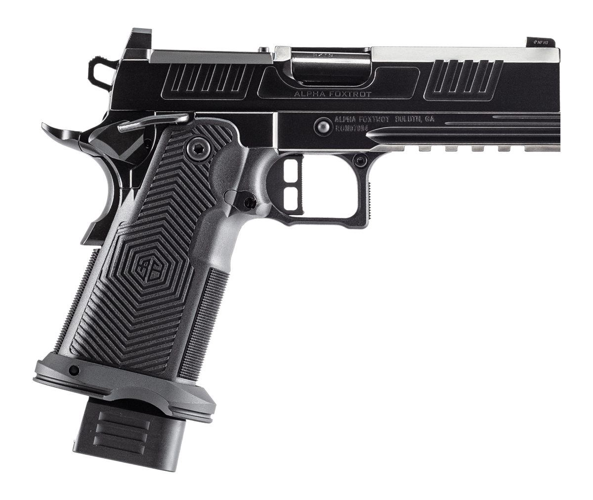 Alpha Foxtrot AA39X1CID-PDBK19 AF1911 Romulus 9mm Luger 4.25in