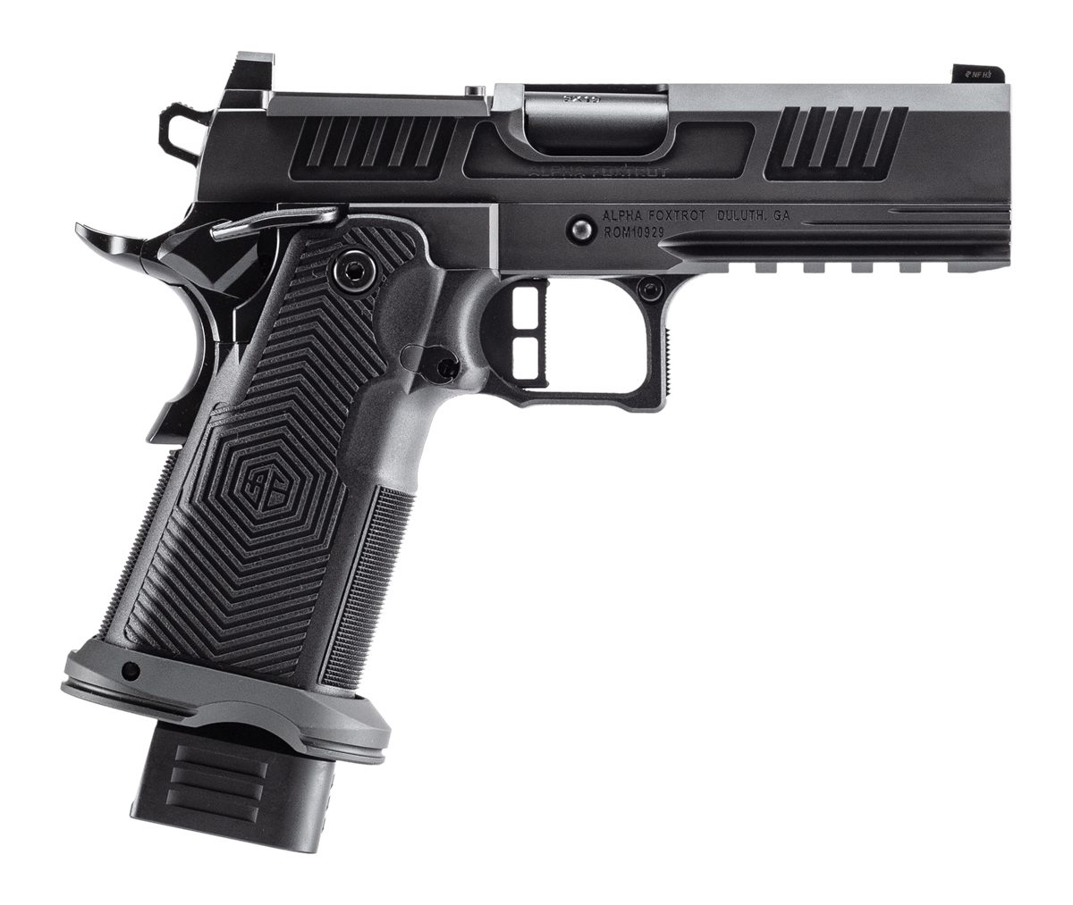 Alpha Foxtrot AF1911-Romulus MOS Adapter Handgun 9mm Luger 17(1) 20rd(1) Ma