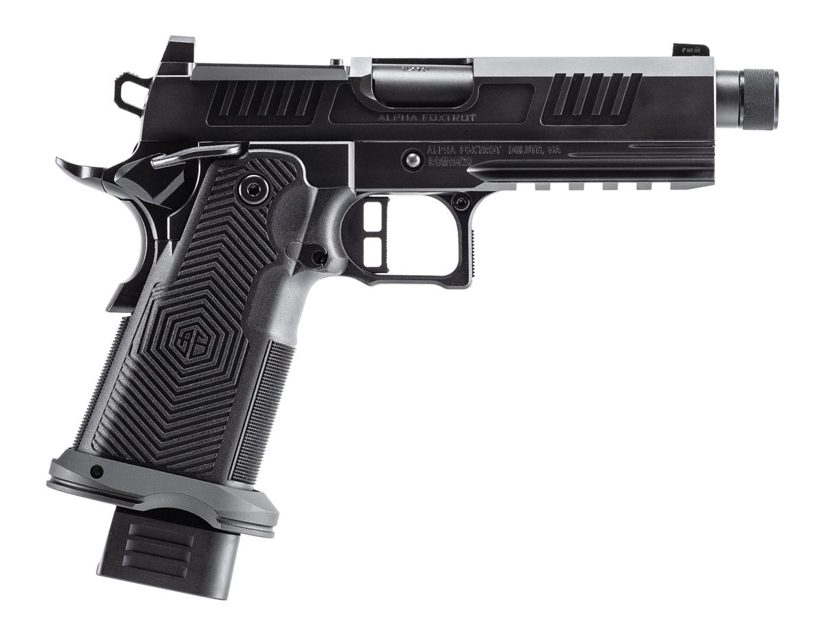 Alpha Foxtrot AF1911-Romulus MOS Adapter Handgun 9mm Luger 17(1) 20rd(1) Ma