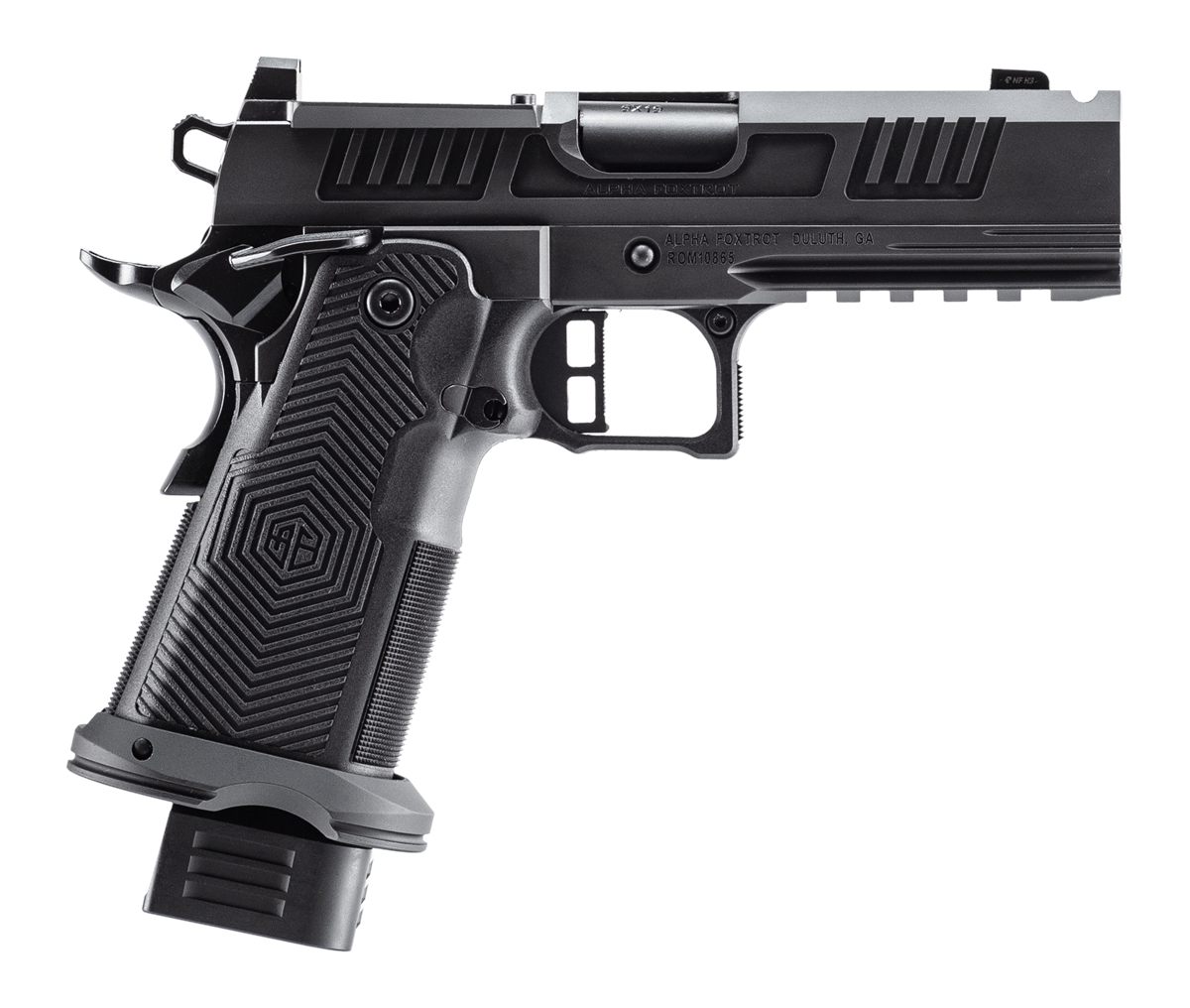 Alpha Foxtrot AF1911-Romulus MOS Adapter Handgun 9mm Luger 17(1) 20rd(1) Ma