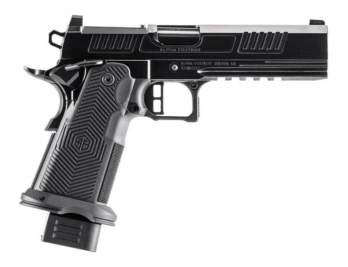 Alpha Foxtrot AF1911 Romulus Handgun 9mm Luger 20rd Magazine 5in Barrel Bla