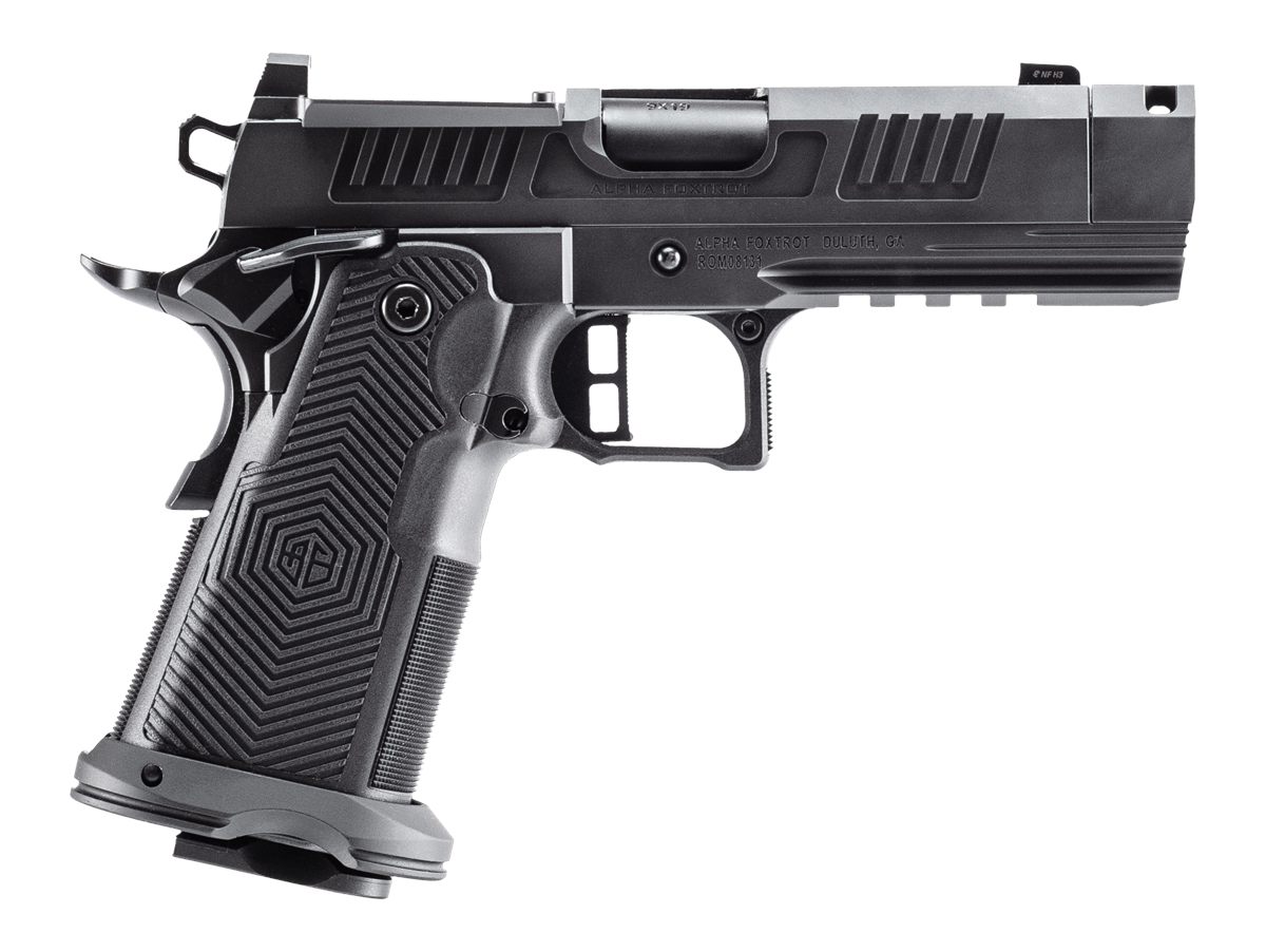 Alpha Foxtrot AF1911-Romulus Handgun 9mm Luger 10rd Magazine(2) 3.5in Compe