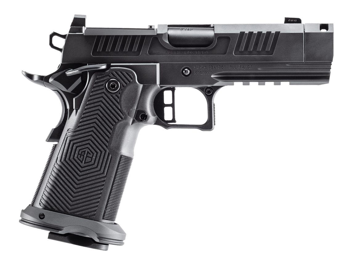 Alpha Foxtrot AA47X1QIG-XDBK19 AF1911 Romulus 9mm Luger 20+1 3.50in Black D