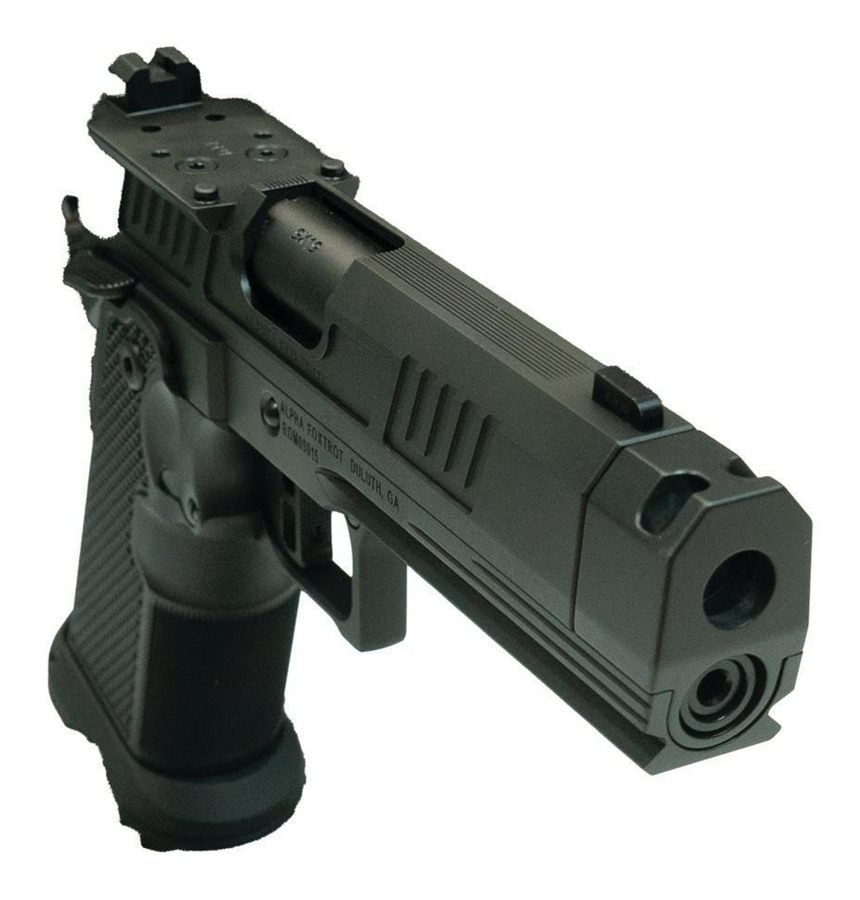 Alpha Foxtrot AA47X1CIG-XDBK20-PROM AF1911 Romulus 9mm Luger 20+1 4.25in Bl view 2