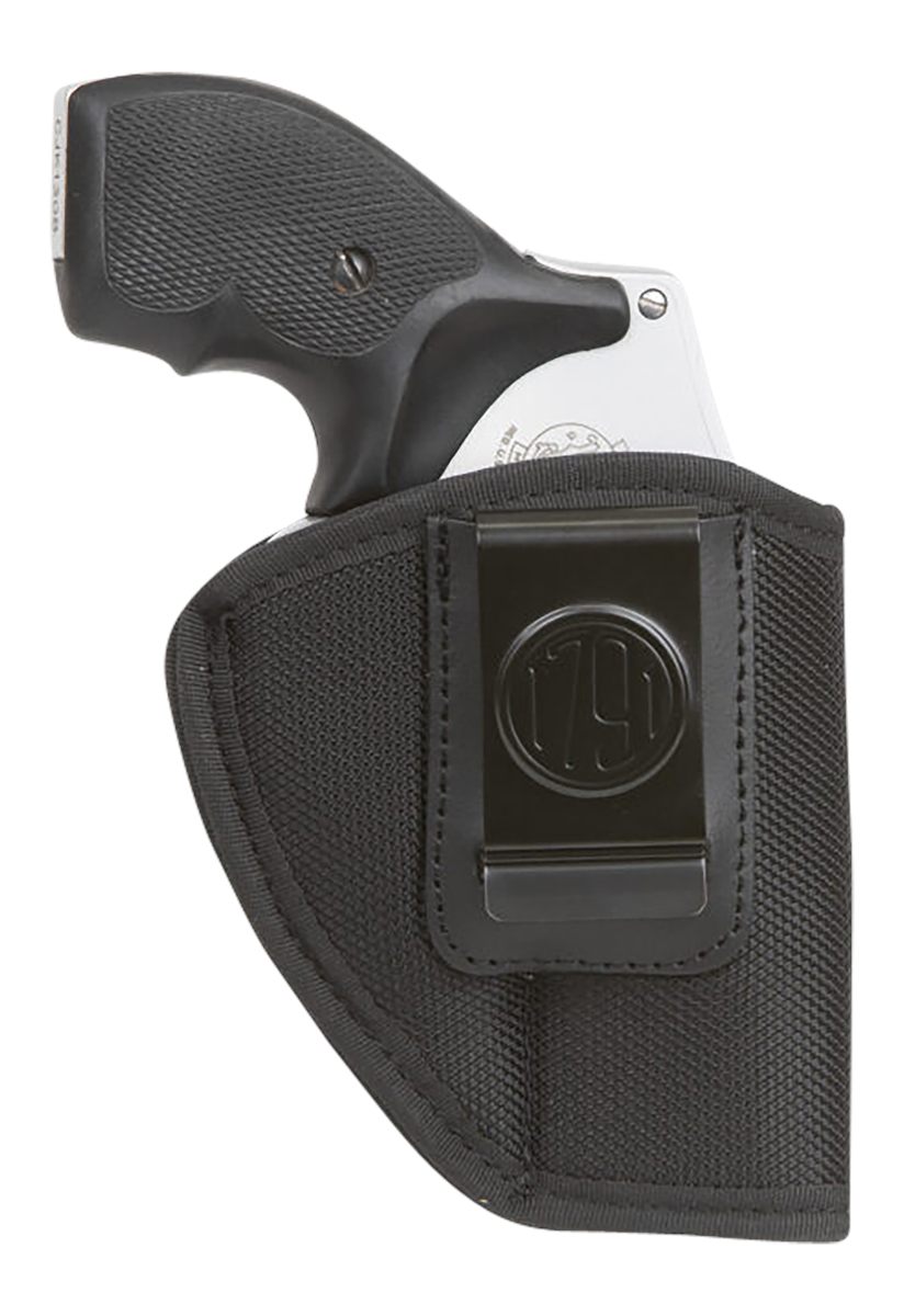 1791 Gunleather PNIWB2BLKR Premium Nylon IWB Size 02 Black Ballistic Belt C