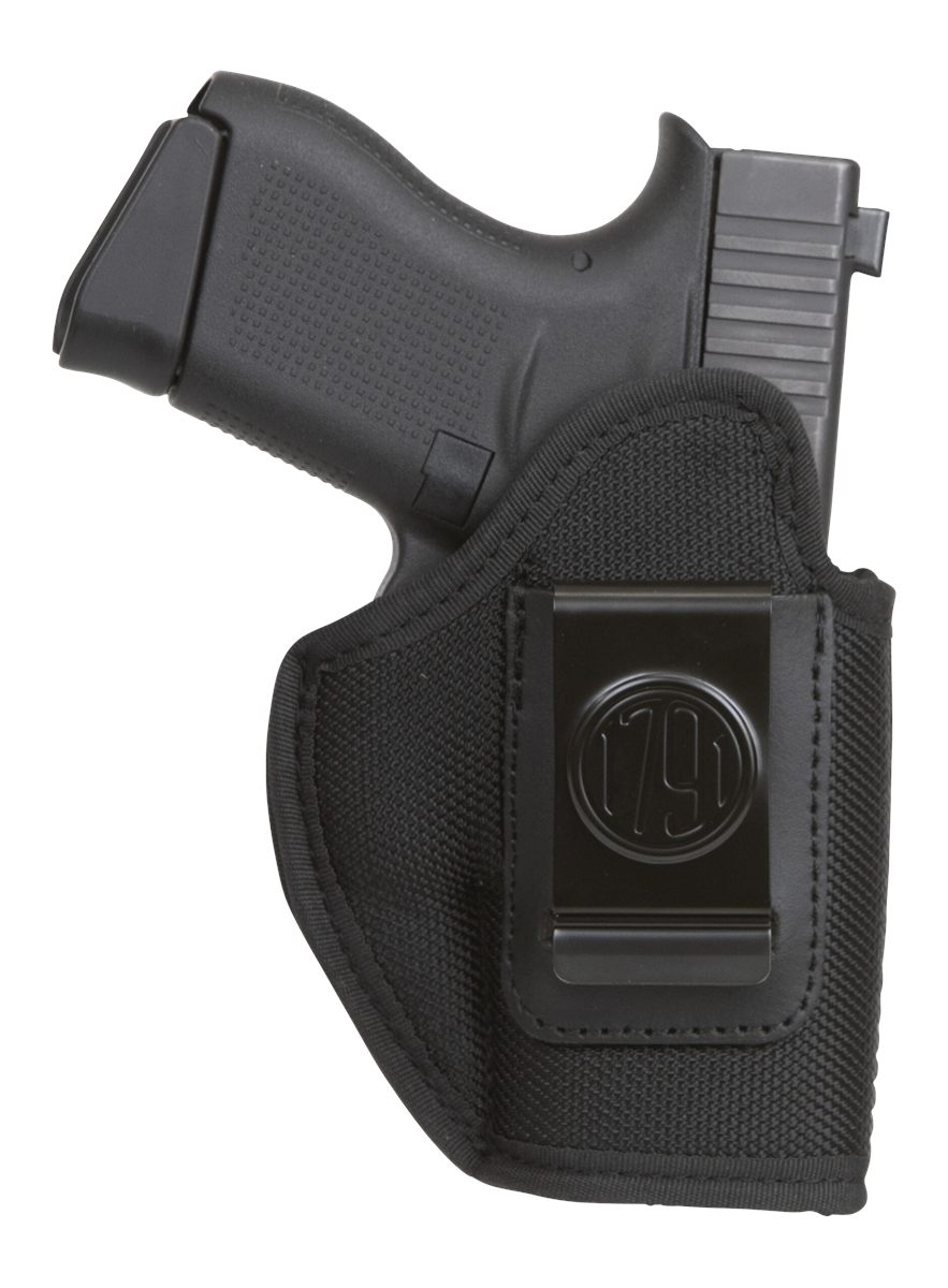 1791 Gunleather PNIWB3BLKR Premium Nylon IWB Size 03 Black Ballistic Belt C