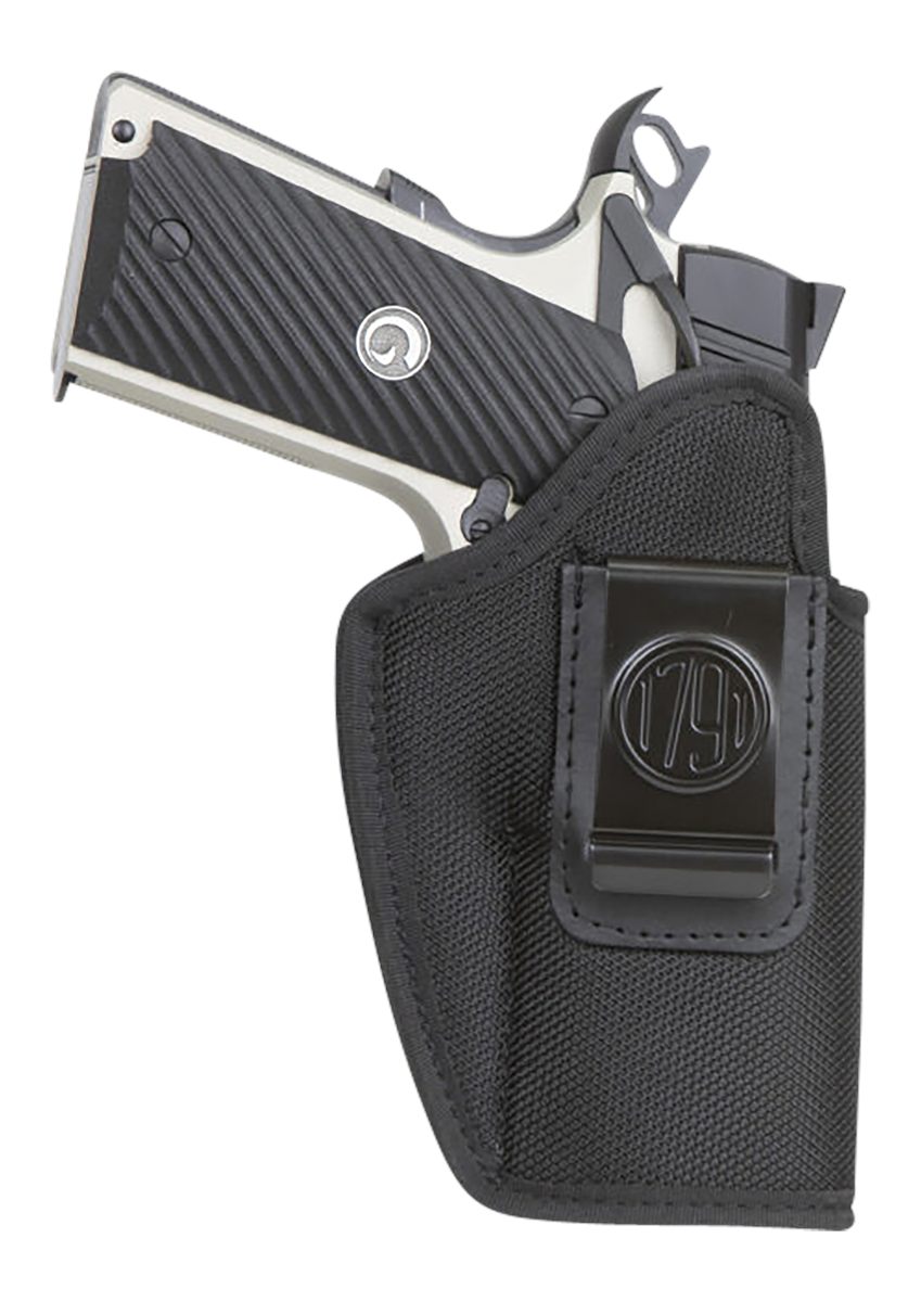 1791 Gunleather PNIWB4BLKR Premium Nylon IWB Size 04 Black Ballistic Belt C