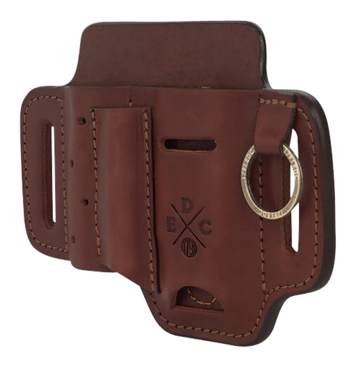 1791 Gunleather STESSFCHNA EDC Standard Easy Slide OWB Chestnut Leather Bel