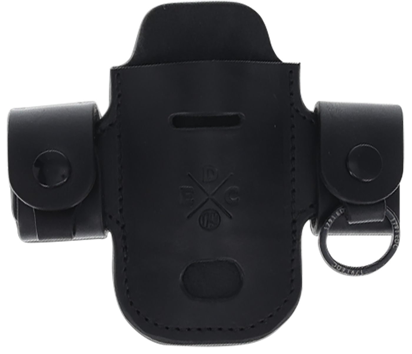 1791 Gunleather HDASSLBLKA EDC Heavy Duty Solo Action Snap OWB Black Leathe