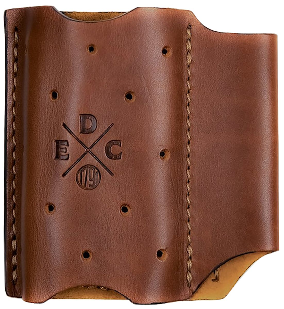 1791 Gunleather ACDUOCHNA EDC Action Clip Duo OWB Chestnut Leather Belt Amb