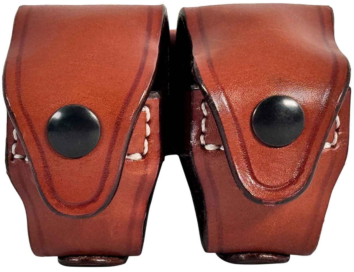 2nd Amendment 1791 Gunleather Rvsldcbra Speed Loader Double Carrier Brown S