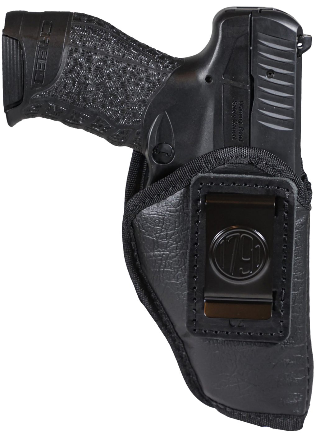 2nd Amendment 1791 Gunleather ECOC2BLKR EcoCarry IWB Compact Black Right Ha