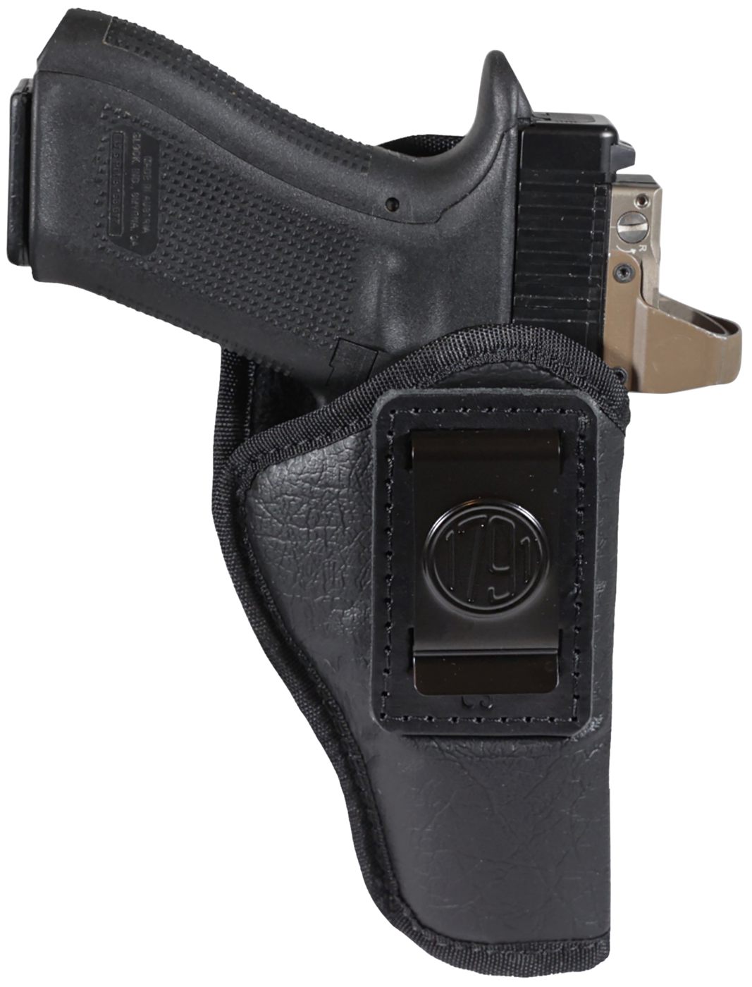 2nd Amendment 1791 Gunleather ECOC3BLKR EcoCarry IWB Compact Black Right Ha