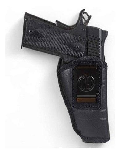 1791 Gunleather ECOC4BLKR EcoCarry IWB Compact Long Black Right Hand view 2